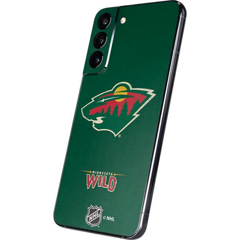 NHL Minnesota Wild Distressed Galaxy S22 Plus Skin