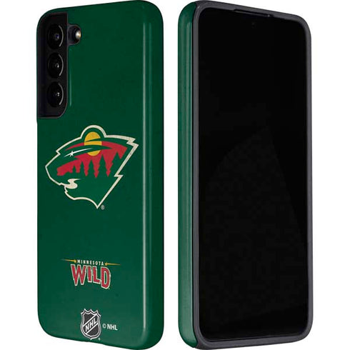 NHL Minnesota Wild Distressed Galaxy S22 Pro Case