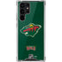 NHL Minnesota Wild Distressed Galaxy S22 Ultra Clear Case