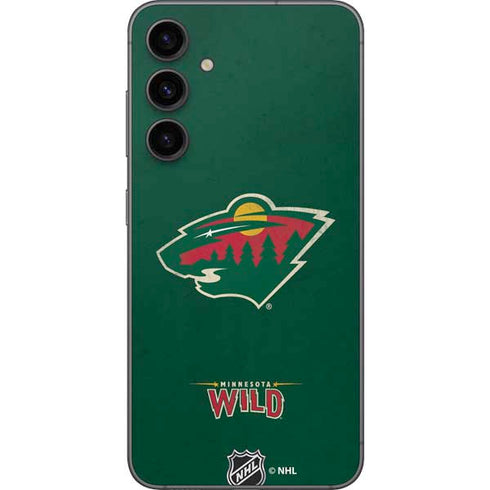 NHL Minnesota Wild Distressed Galaxy S23 FE Skin