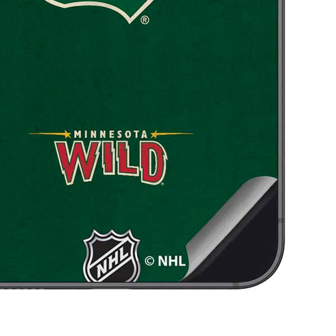 NHL Minnesota Wild Distressed Galaxy S23 FE Skin