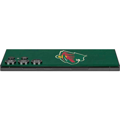 NHL Minnesota Wild Distressed Galaxy S23 Ultra Skin