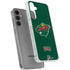 NHL Minnesota Wild Distressed Galaxy S24 Plus Clear Case