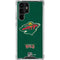 NHL Minnesota Wild Distressed Galaxy S24 Ultra Clear Case