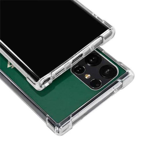NHL Minnesota Wild Distressed Galaxy S24 Ultra Clear Case