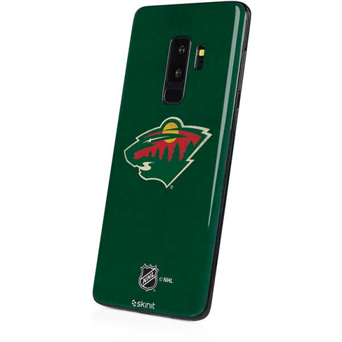 NHL Minnesota Wild Distressed Galaxy S9 Plus Skin