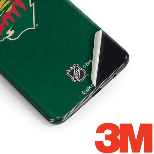 NHL Minnesota Wild Distressed Galaxy S9 Skin