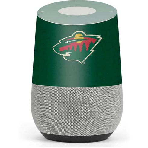 NHL Minnesota Wild Distressed Google Home Skin