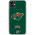 NHL Minnesota Wild Distressed iPhone 11 Clear Case