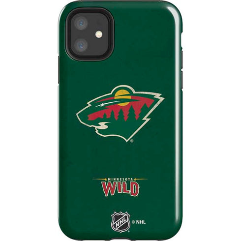 NHL Minnesota Wild Distressed iPhone 11 Impact Case