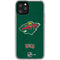 NHL Minnesota Wild Distressed iPhone 11 Pro Clear Case