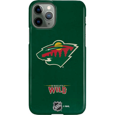NHL Minnesota Wild Distressed iPhone 11 Pro Lite Case