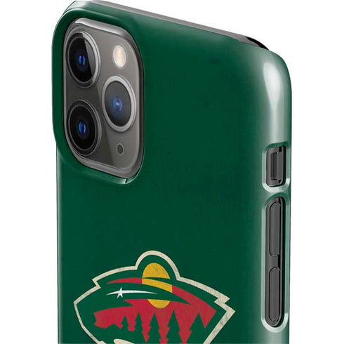 NHL Minnesota Wild Distressed iPhone 11 Pro Lite Case