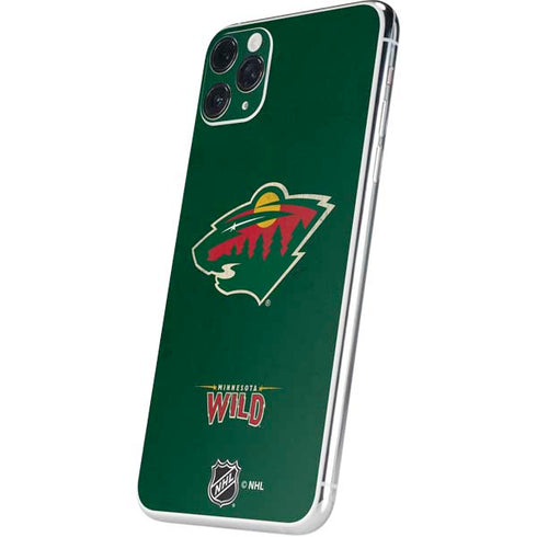 NHL Minnesota Wild Distressed iPhone 11 Pro Max Skin
