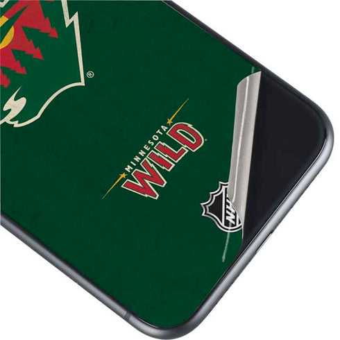 NHL Minnesota Wild Distressed iPhone 11 Skin