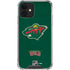 NHL Minnesota Wild Distressed iPhone 12 Clear Case