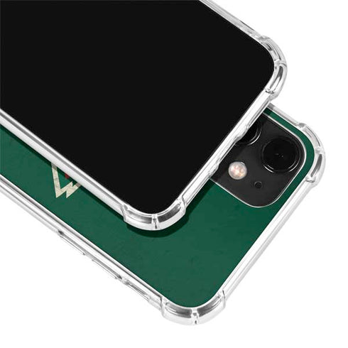 NHL Minnesota Wild Distressed iPhone 12 Clear Case
