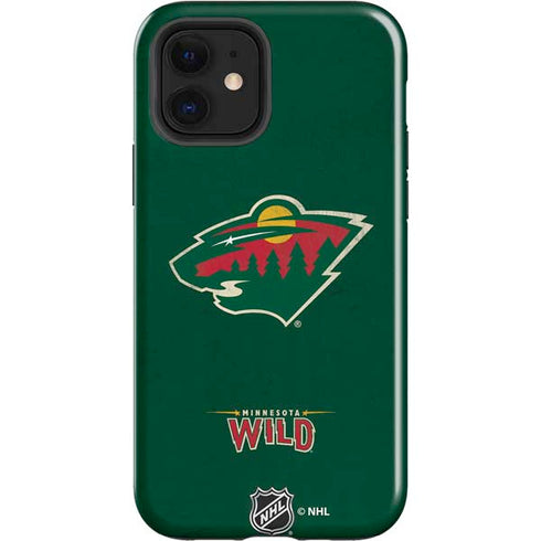 NHL Minnesota Wild Distressed iPhone 12 Impact Case