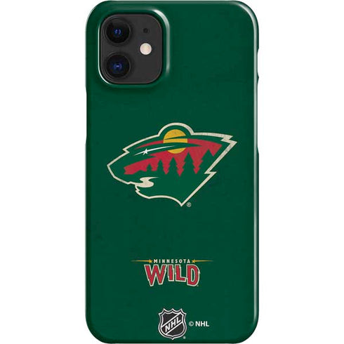NHL Minnesota Wild Distressed iPhone 12 Mini Lite Case