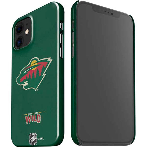 NHL Minnesota Wild Distressed iPhone 12 Mini Lite Case