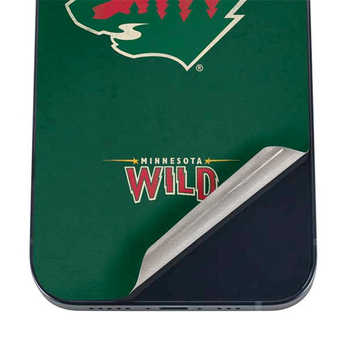 NHL Minnesota Wild Distressed iPhone 12 Mini Skin