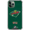 NHL Minnesota Wild Distressed iPhone 12 Pro Clear Case