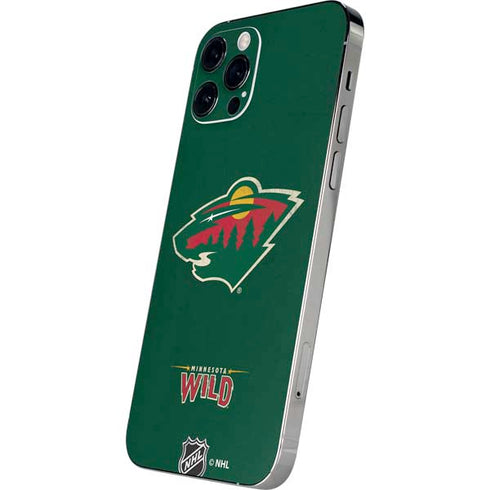 NHL Minnesota Wild Distressed iPhone 12 Pro Skin