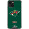 NHL Minnesota Wild Distressed iPhone 14 Clear Case