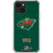 NHL Minnesota Wild Distressed iPhone 14 Plus Clear Case
