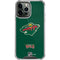 NHL Minnesota Wild Distressed iPhone 15 Pro Max Clear Case