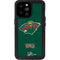 NHL Minnesota Wild Distressed iPhone 14 Pro Max Waterproof Case