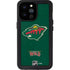 NHL Minnesota Wild Distressed iPhone 14 Pro Max Waterproof Case