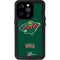 NHL Minnesota Wild Distressed iPhone 14 Pro Waterproof Case