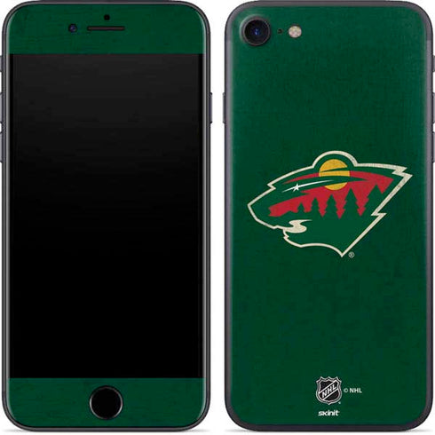 NHL Minnesota Wild Distressed iPhone 7 Skin