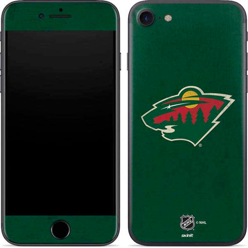 NHL Minnesota Wild Distressed iPhone 8 Skin
