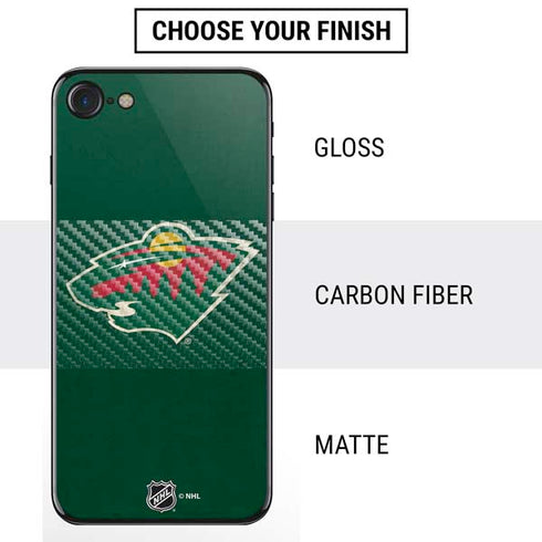 NHL Minnesota Wild Distressed iPhone SE (2nd & 3rd Gen) Skin