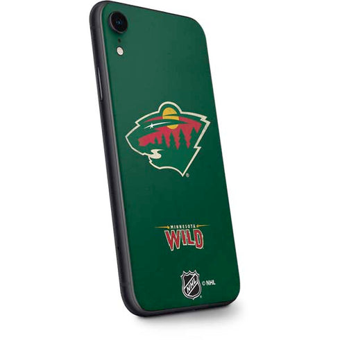 NHL Minnesota Wild Distressed iPhone XR Skin