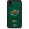 NHL Minnesota Wild Distressed iPhone XR Waterproof Case