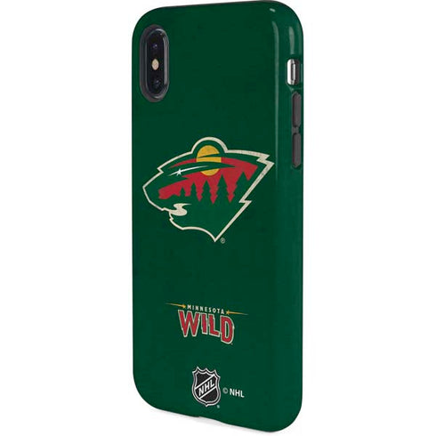 NHL Minnesota Wild Distressed iPhone XS Pro Case