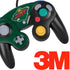NHL Minnesota Wild Distressed Nintendo GameCube Controller Skin