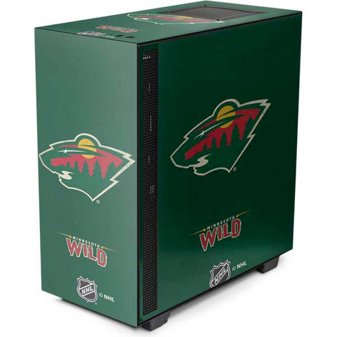 NHL Minnesota Wild Distressed NZXT H510 Compact ATX Mid-Tower Case Skin