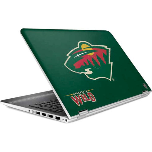 NHL Minnesota Wild Distressed HP Pavilion Skin