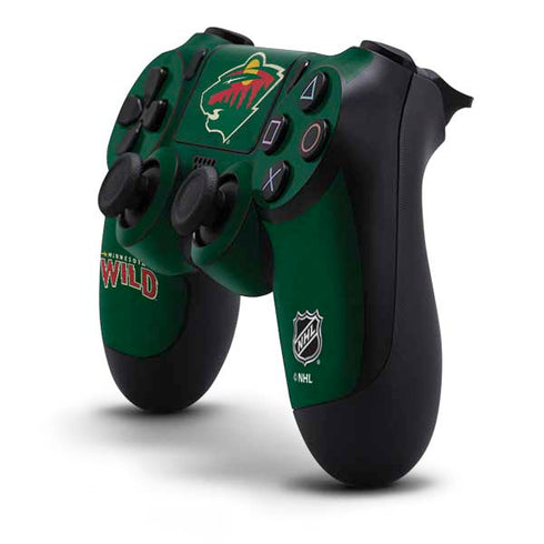 NHL Minnesota Wild Distressed PS4 Controller Skin