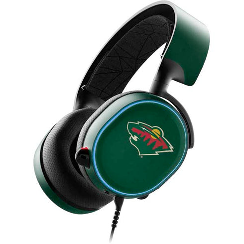 NHL Minnesota Wild Distressed SteelSeries Arctis 3 Skin