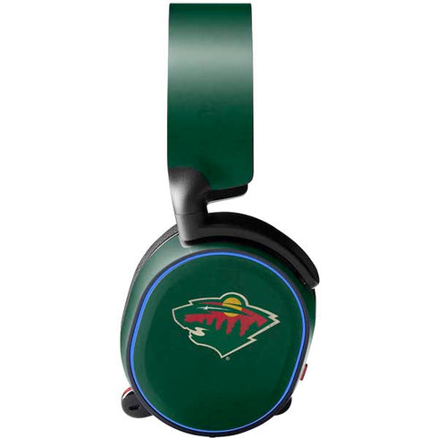 NHL Minnesota Wild Distressed SteelSeries Arctis 5 Skin