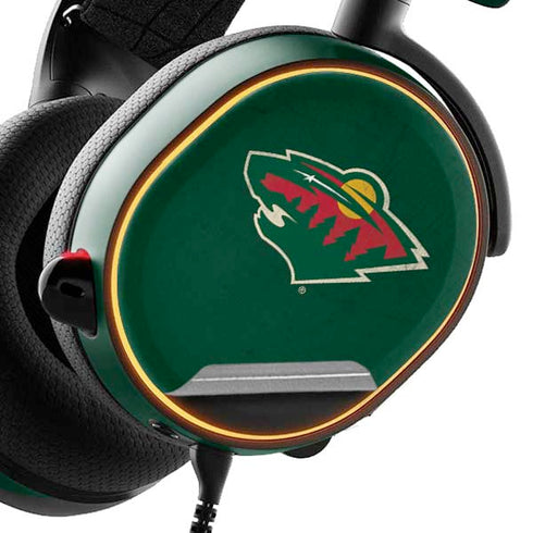 NHL Minnesota Wild Distressed SteelSeries Arctis 5 Skin