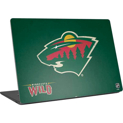 NHL Minnesota Wild Distressed Surface Laptop 4 15in Skin