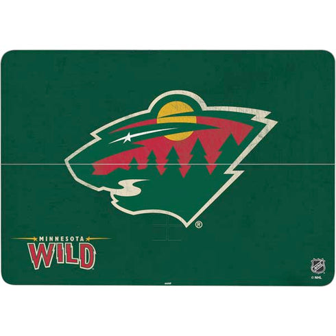 NHL Minnesota Wild Distressed Surface Laptop Studio Skin
