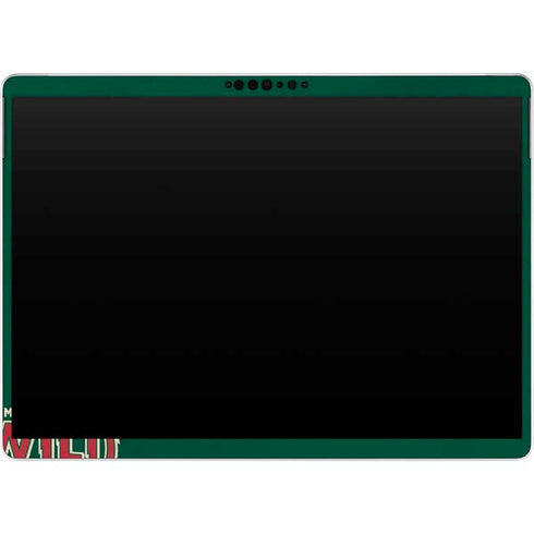NHL Minnesota Wild Distressed Surface Pro 9 Skin