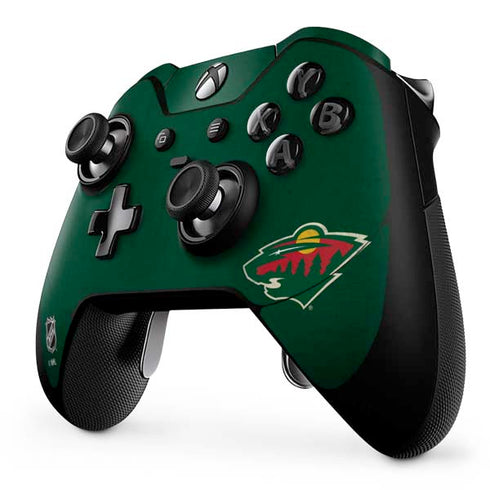NHL Minnesota Wild Distressed Xbox One Elite Controller Skin